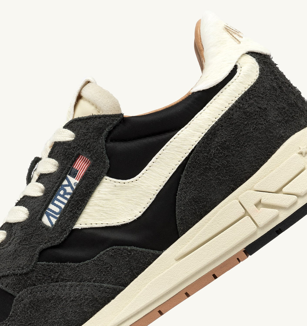 Woman REELWIND LOW SNEAKERS IN PEAT AND NUT SUEDE AND NYLON