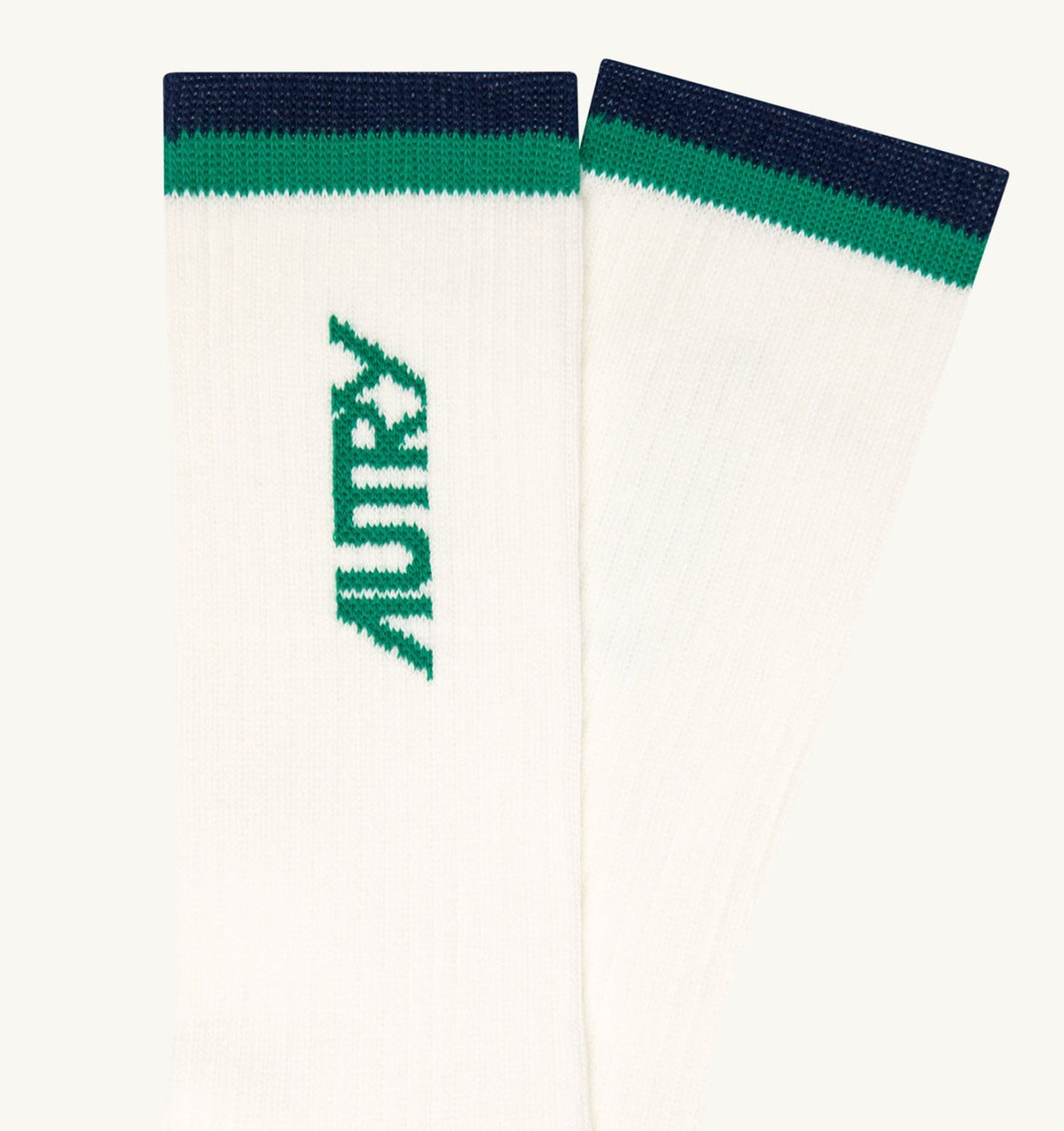 Woman|Man JACQUARD SOCKS WITH LOGO AND STRIPES UNISEX
