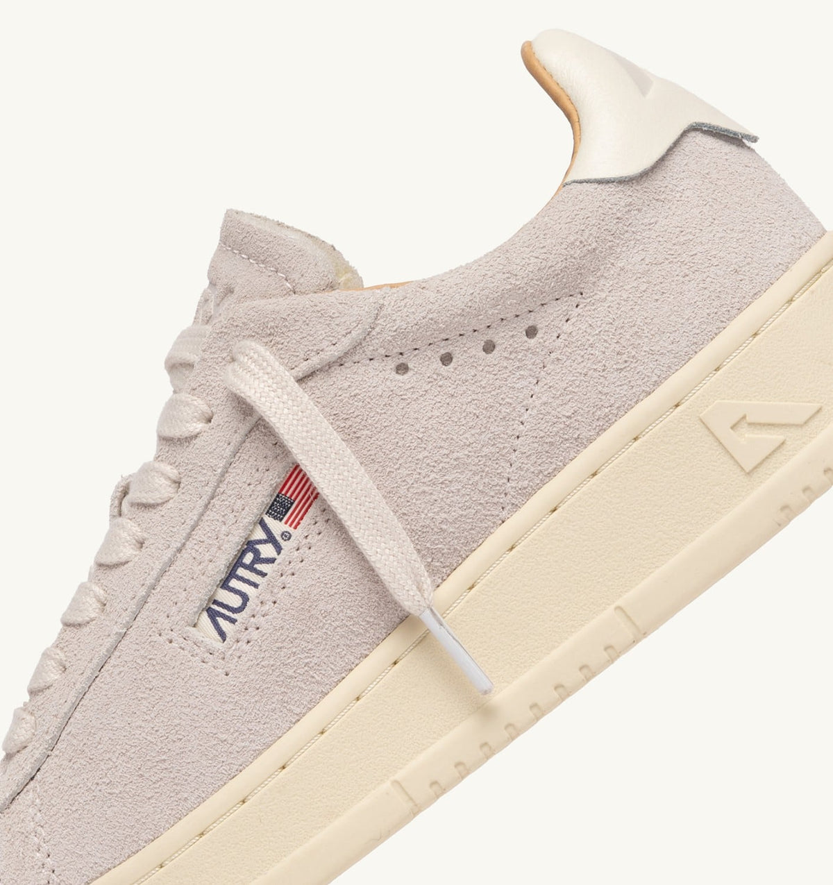 Man DALLAS LOW SNEAKERS IN WHITE SUEDE