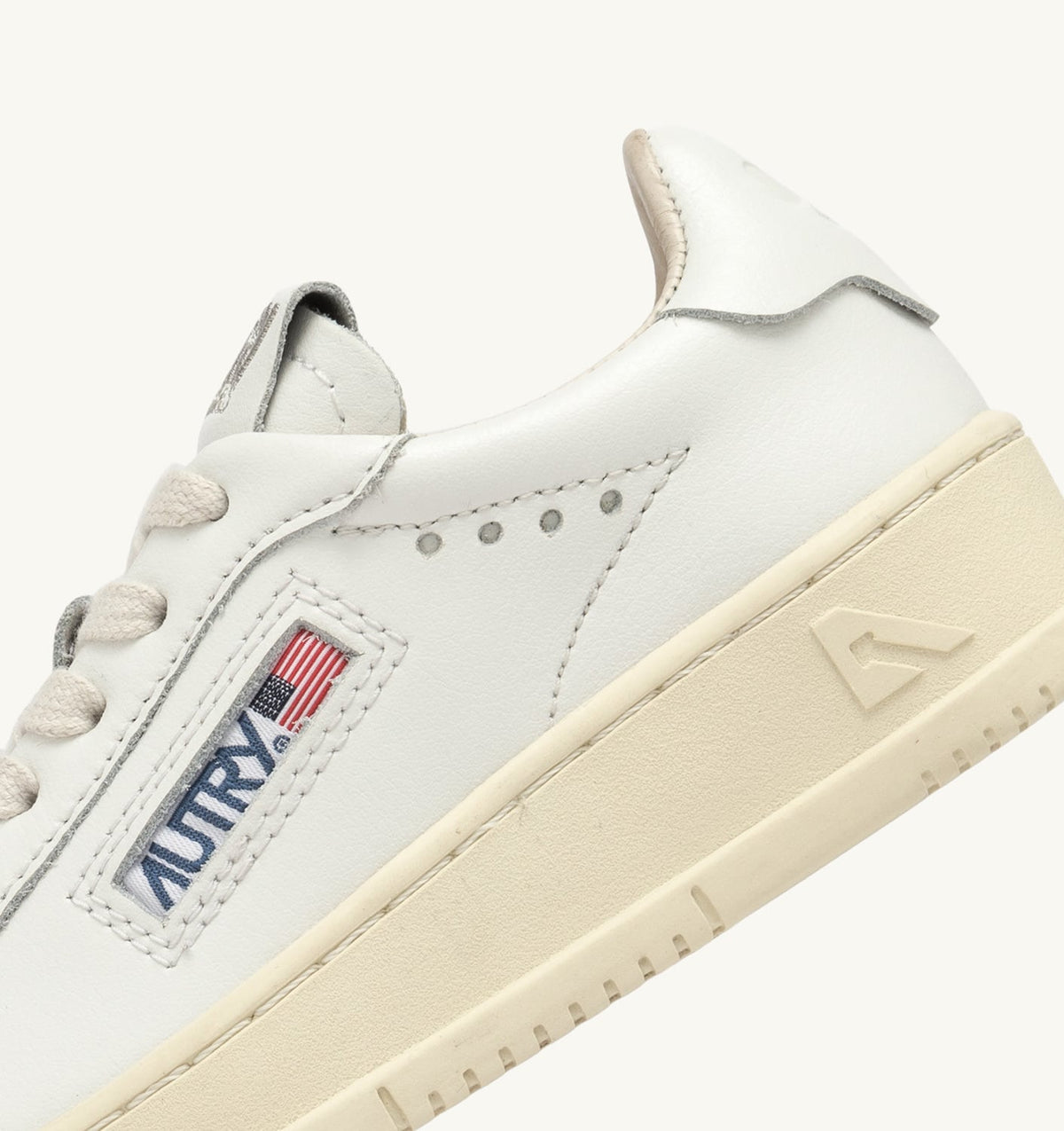 Kid DALLAS KIDS LOW SNEAKERS IN WHITE LEATHER