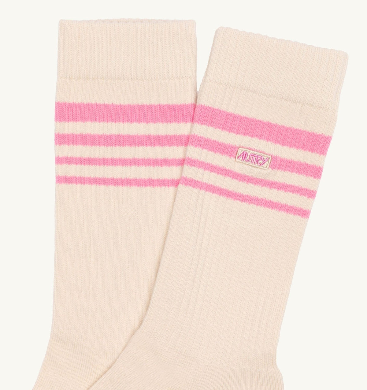 Woman|Man JACQUARD STRIPED SOCKS WITH LOGO UNISEX