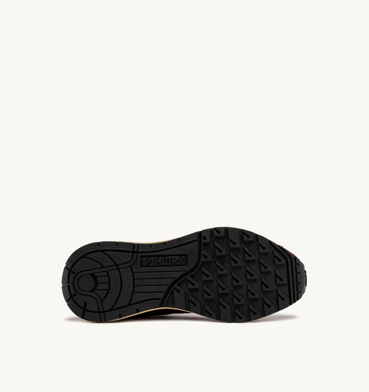 Woman REELWIND LOW SNEAKERS IN NYLON SUEDE AND LEATHER COLOR ROUNGE AND CORDOVAN