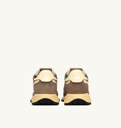 Woman REELWIND LOW SNEAKERS IN CROC AND RUTABAGA NYLON AND SUEDE