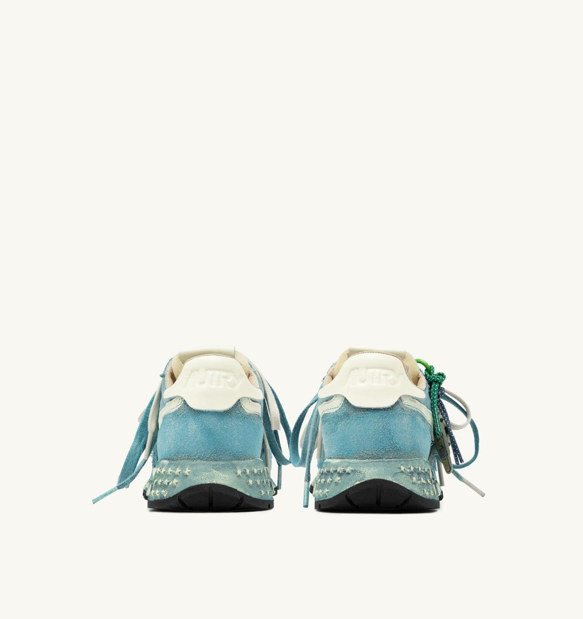 Woman REELWIND SUPER VINTAGE SNEAKERS IN WHITE AND SPACE SUEDE AND NYLON