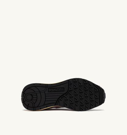Woman REELWIND LOW SNEAKERS IN AMARONE AND PLUM NYLON AND SUEDE