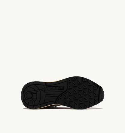 Woman REELWIND LOW SNEAKERS IN BLACK AND ROSA NYLON AND SUEDE