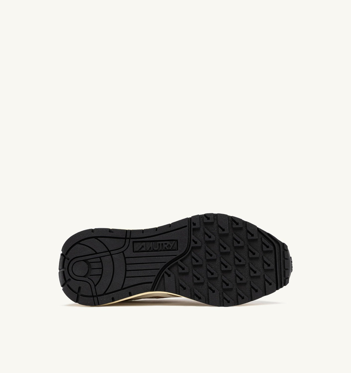 Woman REELWIND SNEAKERS IN GOLD- TONE NYLON AND METALIZED LEATHER