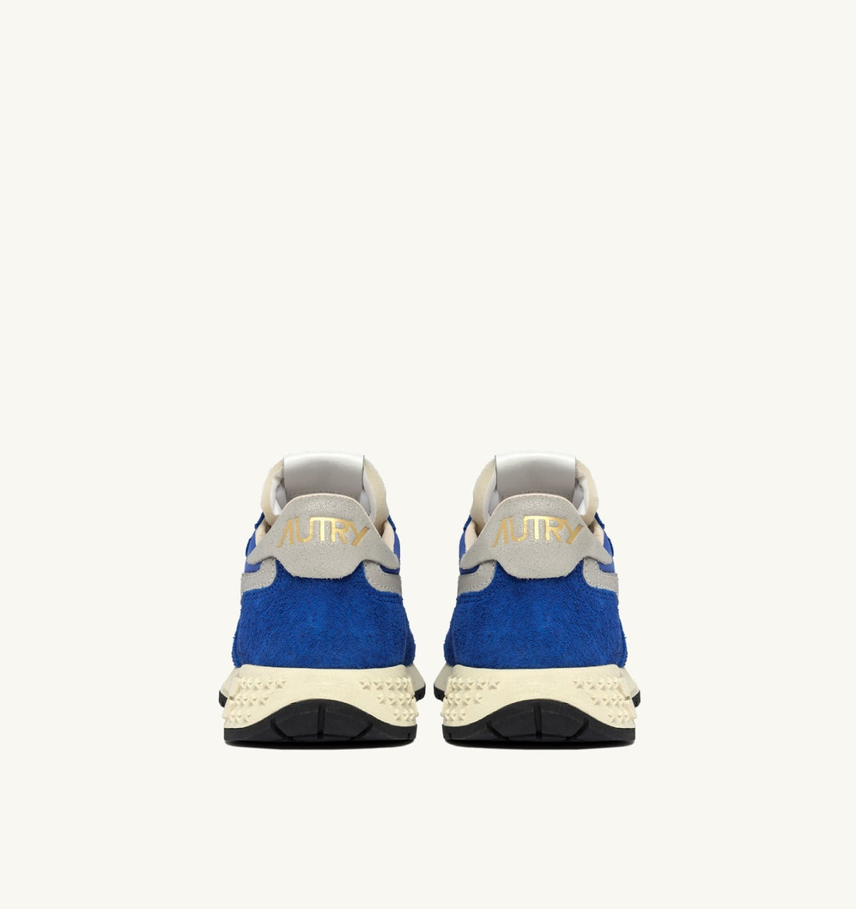 Woman REELWIND LOW SNEAKERS IN BLUE NYLON AND SUEDE