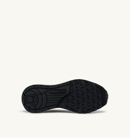 Woman REELWIND LOW SNEAKERS IN GREEN NYLON AND SUEDE