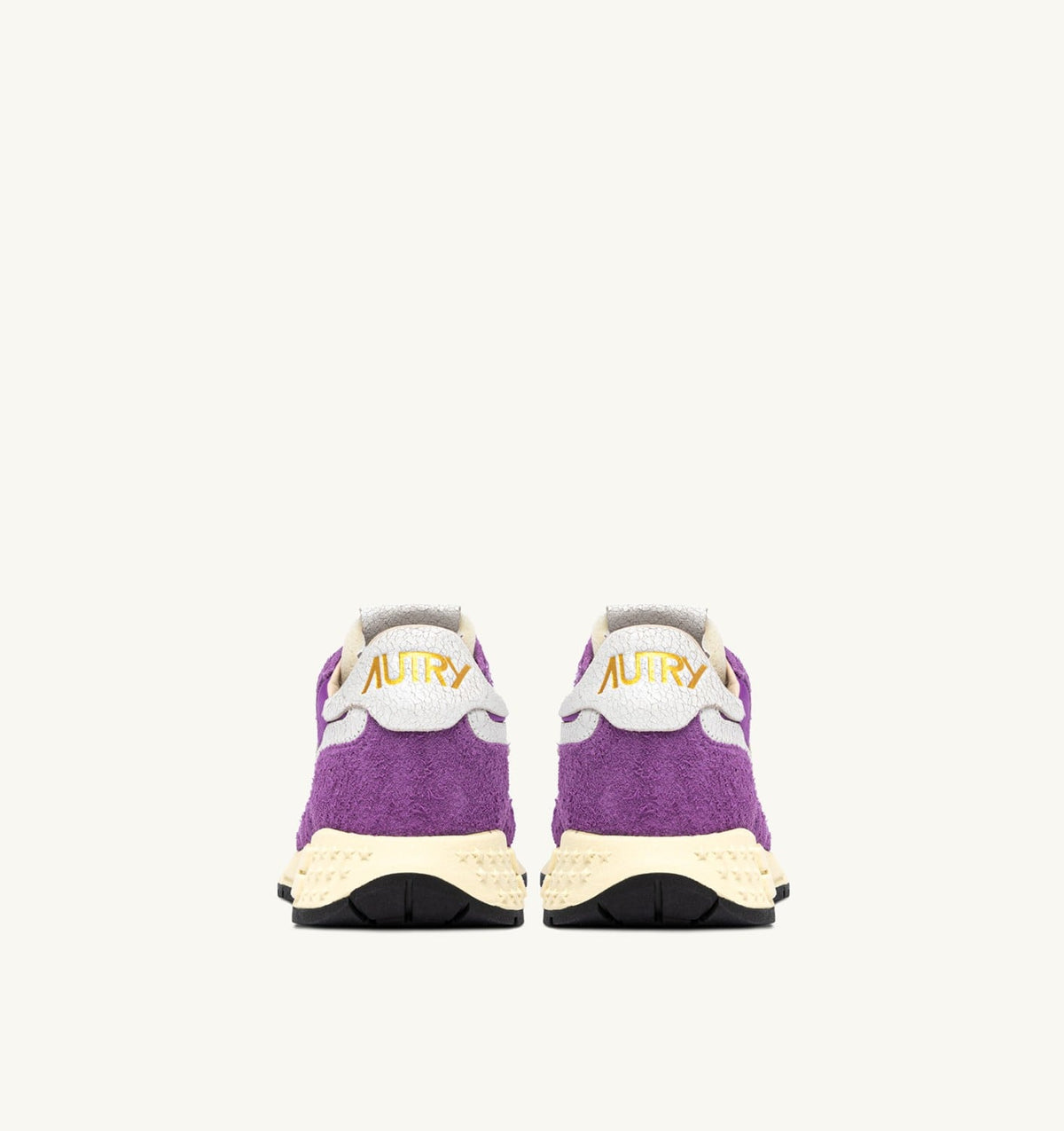 Woman REELWIND LOW SNEAKERS IN WHITE AND DEWBERRY NYLON AND SUEDE