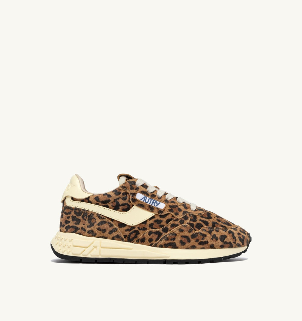 Woman REELWIND LOW SNEAKERS IN LEOPARD SUEDE AND RUTABAGA LEATHER