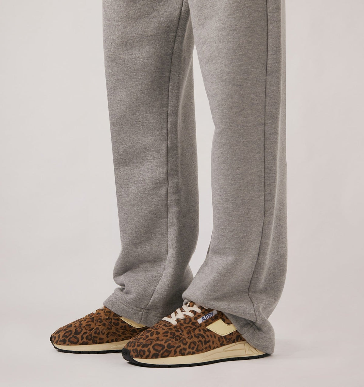 Woman REELWIND LOW SNEAKERS IN LEOPARD SUEDE AND RUTABAGA LEATHER