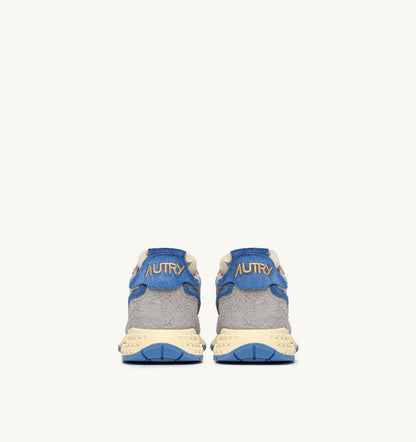 Woman REELWIND LOW SNEAKERS IN NYLON AND SUEDE COLOR VAPOR AND DELLA ROBBIA BLUE