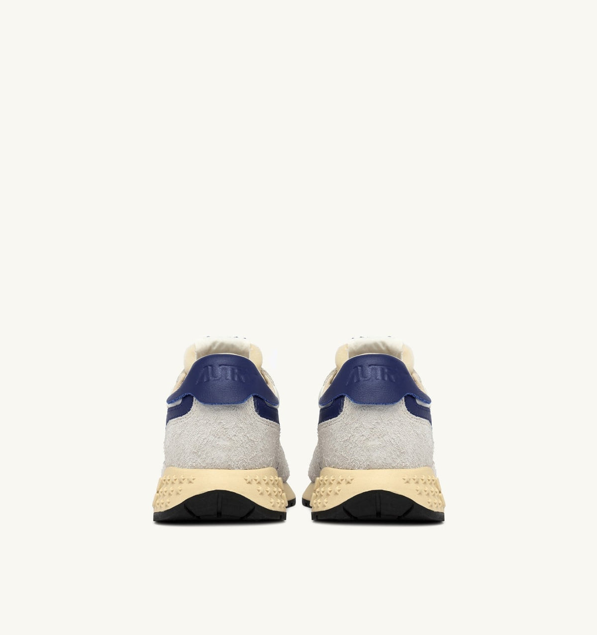 Woman REELWIND LOW SNEAKERS IN NYLON AND SUEDE COLOR WHITE AND LIMOGES