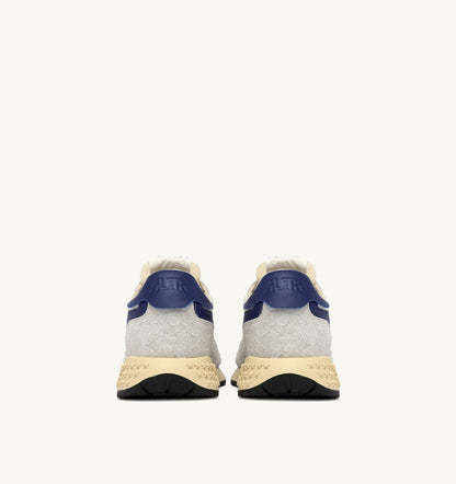 Woman REELWIND LOW SNEAKERS IN NYLON AND SUEDE COLOR WHITE AND LIMOGES