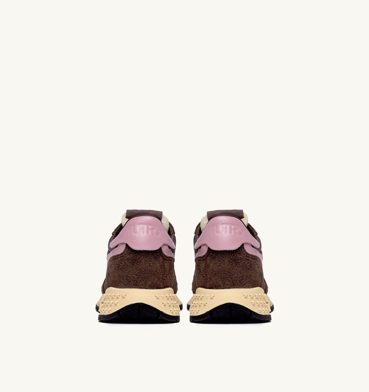 Woman REELWIND LOW SNEAKERS IN NYLON SUEDE AND LEATHER COLOR PLUGH AND ZEPHYR