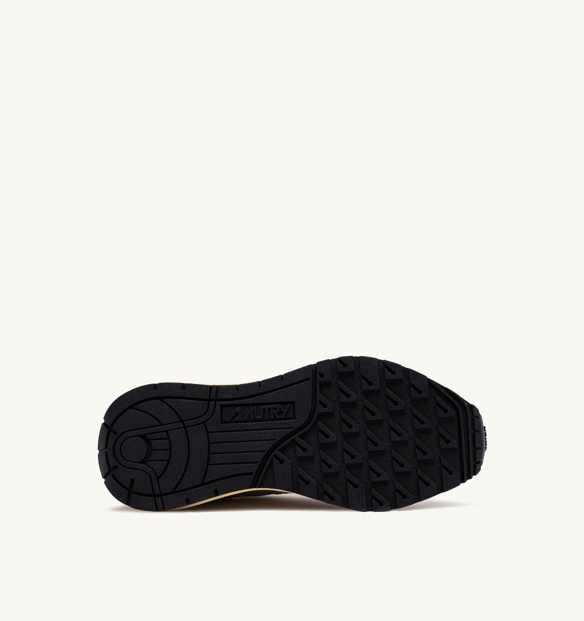 Woman REELWIND LOW SNEAKERS IN NYLON SUEDE AND LEATHER COLOR ECRU AND PLATINUM