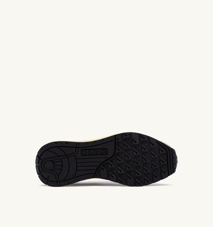 Woman REELWIND LOW SNEAKERS IN ECRU AND RESEDA NYLON AND SUEDE