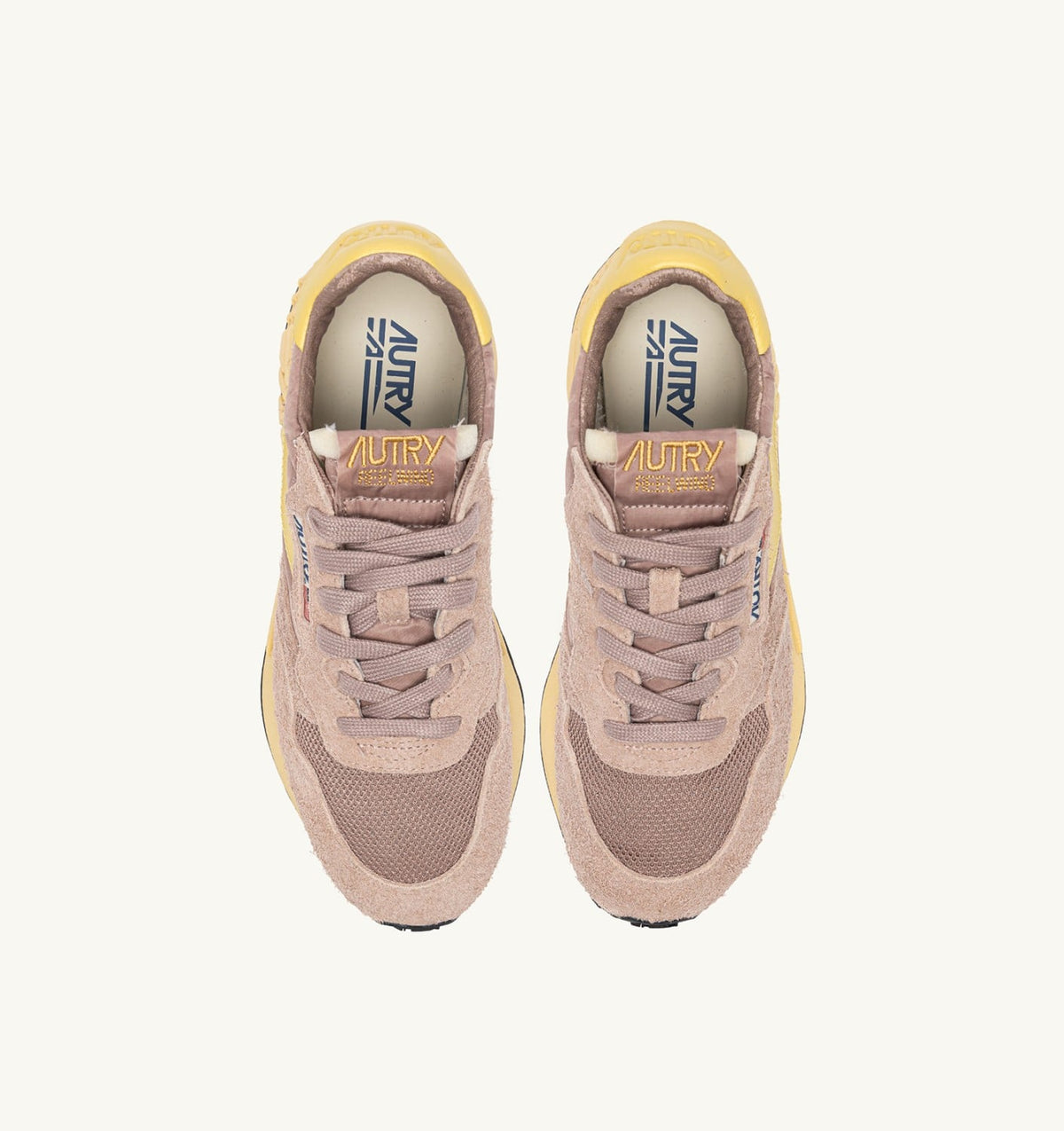 Woman REELWIND LOW SNEAKERS IN ROSE CANNEL AND RAFFIA NYLON AND SUEDE