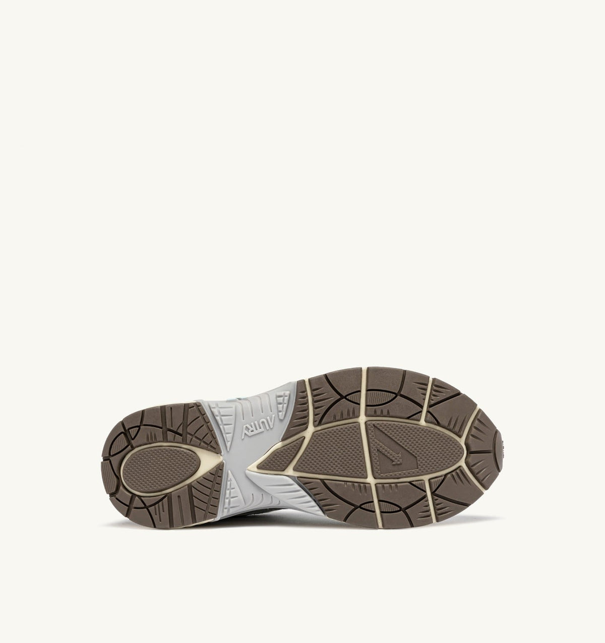 Woman HYPERWAY SNEAKERS IN SILVER, SPA BLUE AND CHOCOLATE CHIP SYNTHETIC LEATHER AND MESH