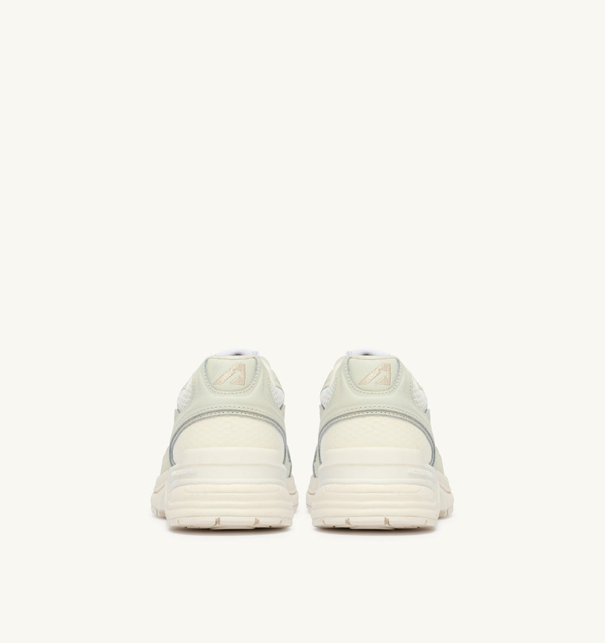 Woman HYPERWAY SNEAKERS IN WHISPER WHITE NAPA LEATHER AND MESH