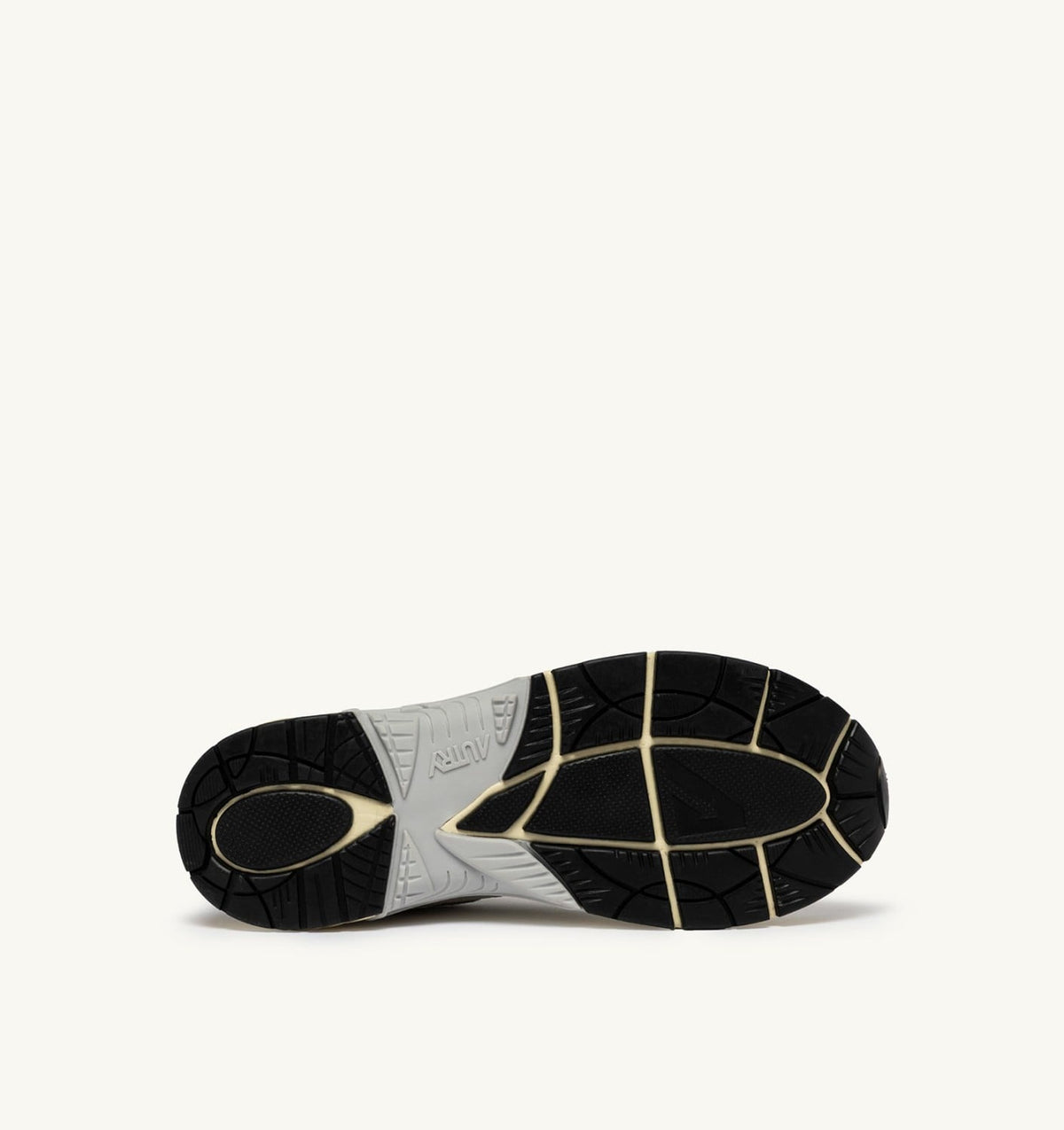 Woman HYPERWAY SNEAKERS IN WHITE AND GRAY LEATHER AND MESH