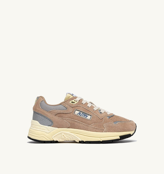 Woman HYPERWAY SNEAKERS IN SOUTHERN MOONLIGHT AND SILVER MESH AND SUEDE