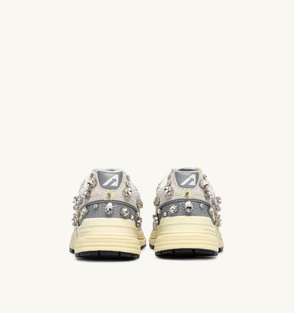 Woman HYPERWAY SNEAKERS IN WHITE WITH DETAILS MESH AND SUEDE