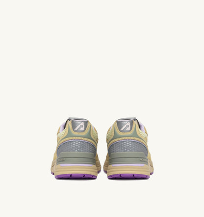 Woman HYPERWAY SNEAKERS IN STRAW AND ORCHID HUST MESH AND SUEDE