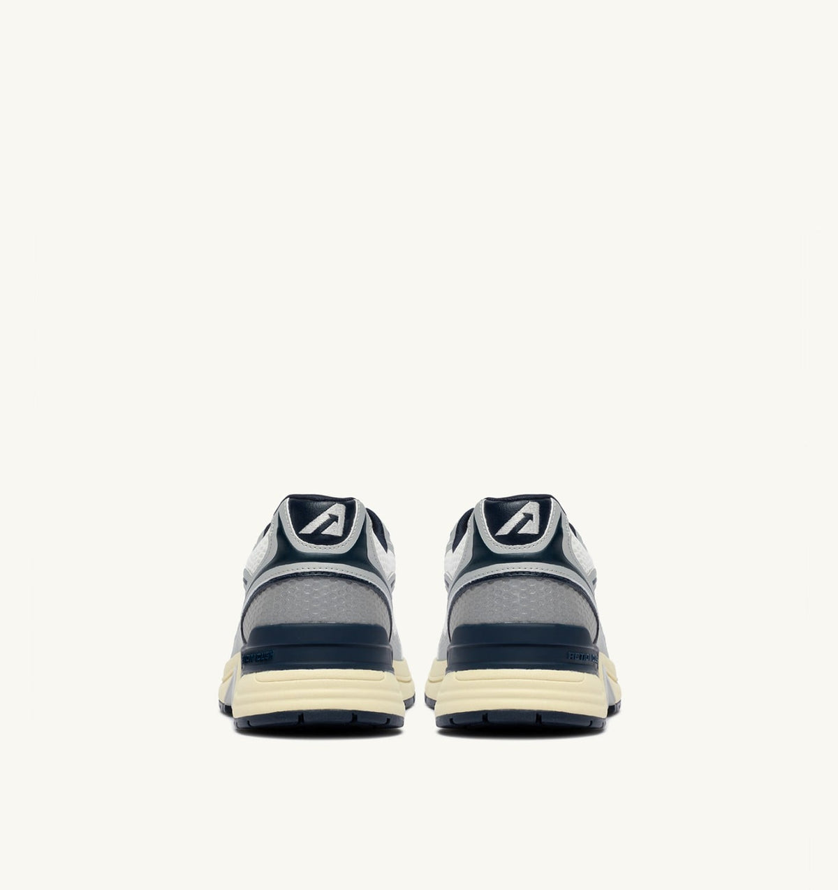 Woman HYPERWAY SNEAKERS IN WHITE SILVER AND SPACE SYNTHETIC LEATHER AND MESH