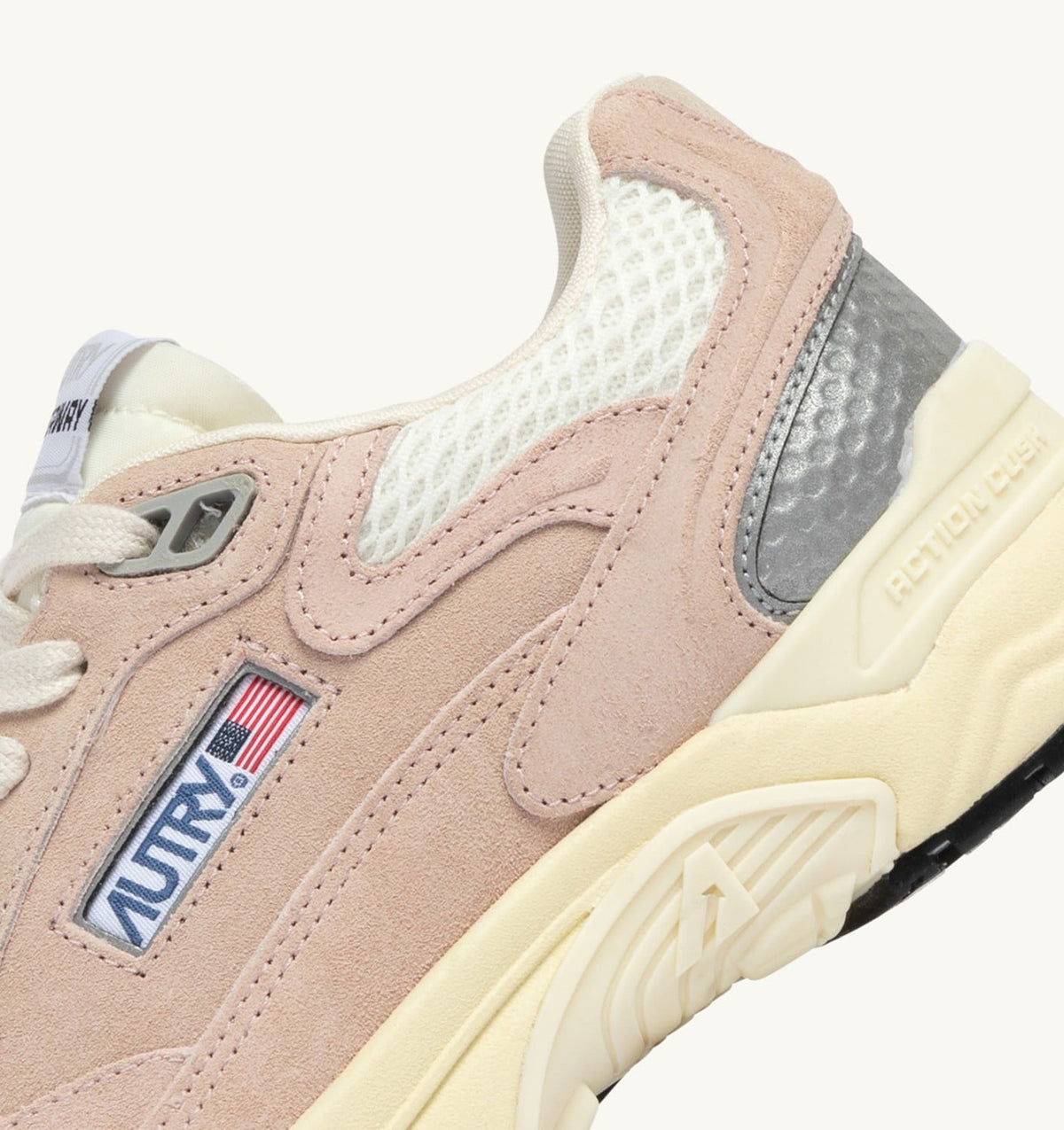 Woman HYPERWAY SNEAKERS IN SILK AND MARSHMALLOW MESH AND SUEDE