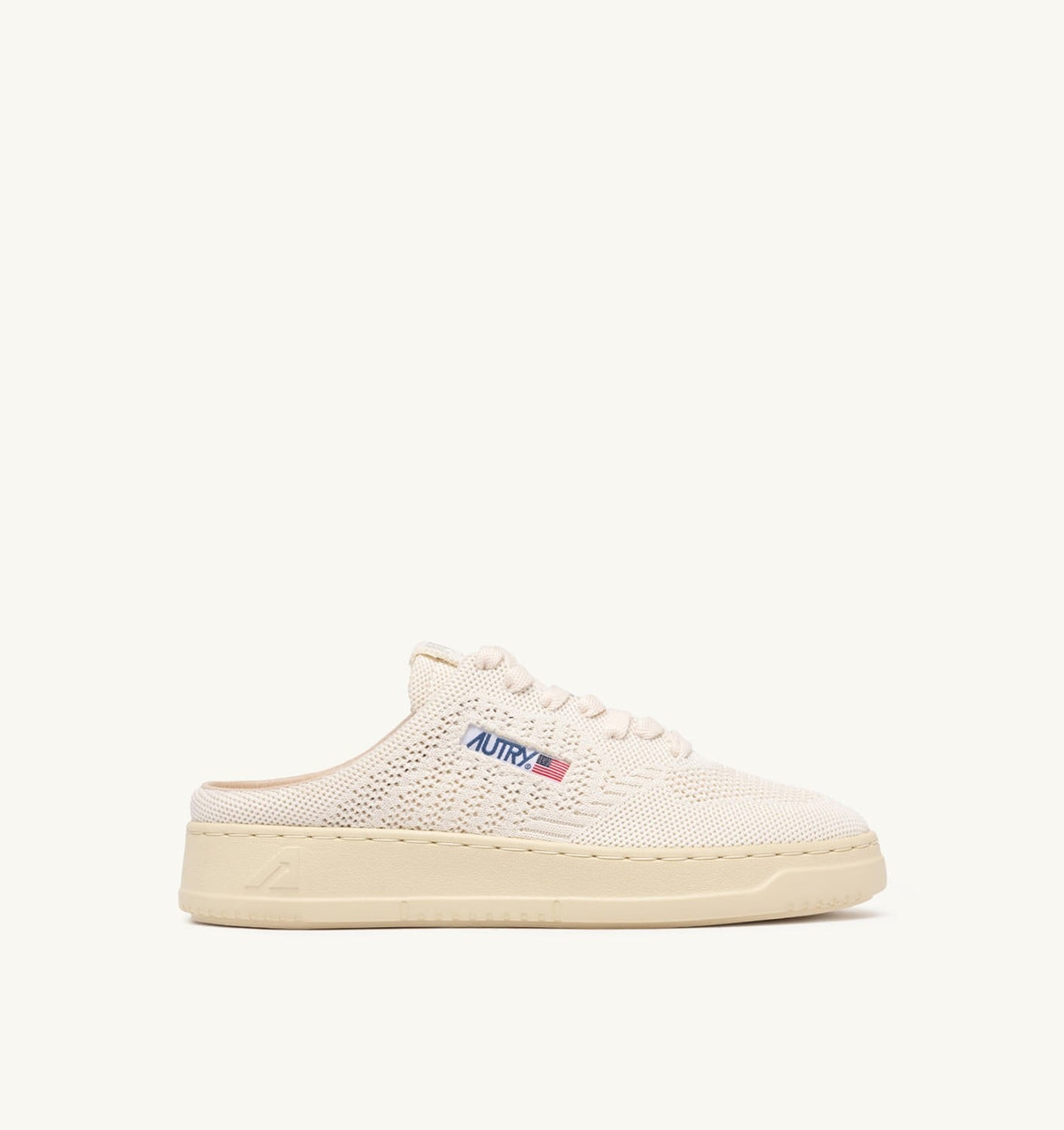Woman EASEKNIT MULE SNEAKERS COLOR IVORY WHITE