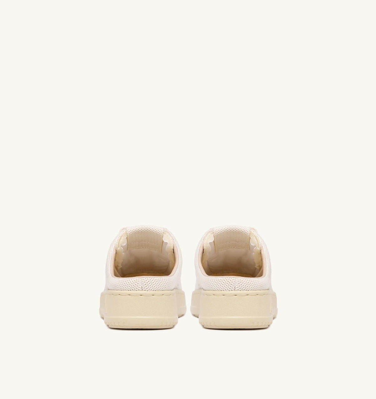 Woman EASEKNIT MULE SNEAKERS COLOR IVORY WHITE