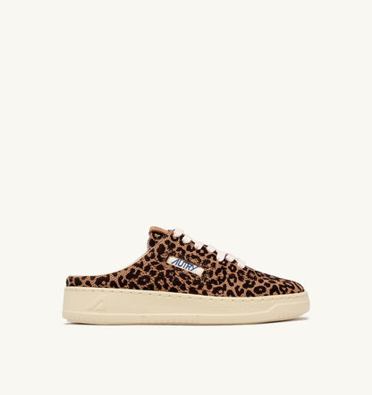 Woman EASEKNIT MULE SNEAKERS LEOPARD