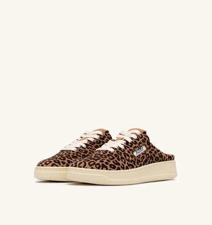 Woman EASEKNIT MULE SNEAKERS LEOPARD