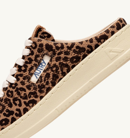 Woman EASEKNIT MULE SNEAKERS LEOPARD