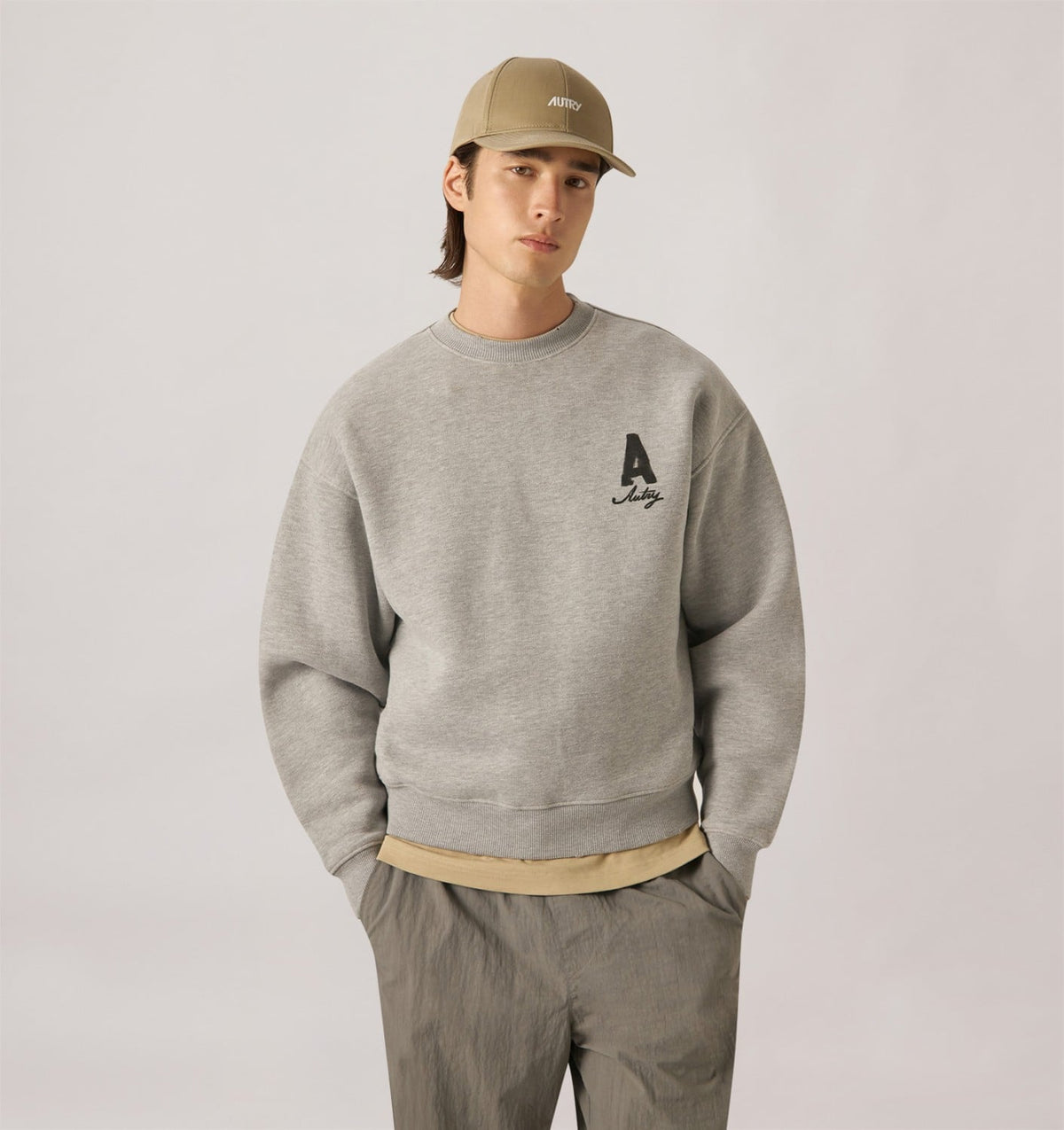 Woman|Man HERITAGE SWEATSHIRT WITH WASHED EFFECT UNISEX