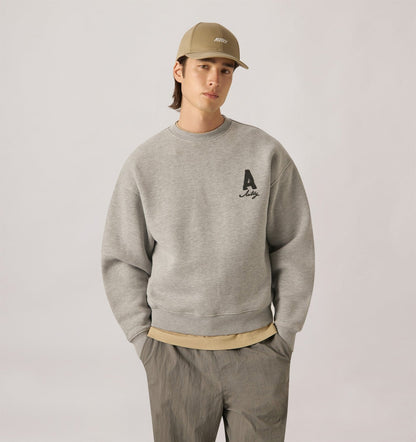 Woman|Man HERITAGE SWEATSHIRT WITH WASHED EFFECT UNISEX