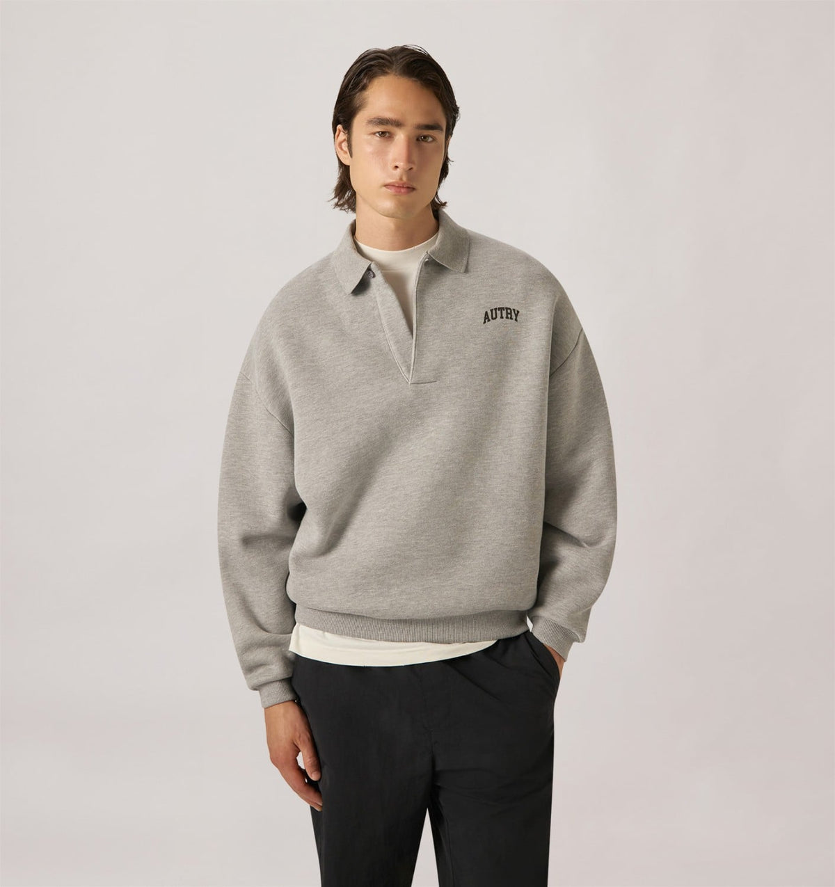 Woman|Man POLO SWEATSHIRT UNISEX