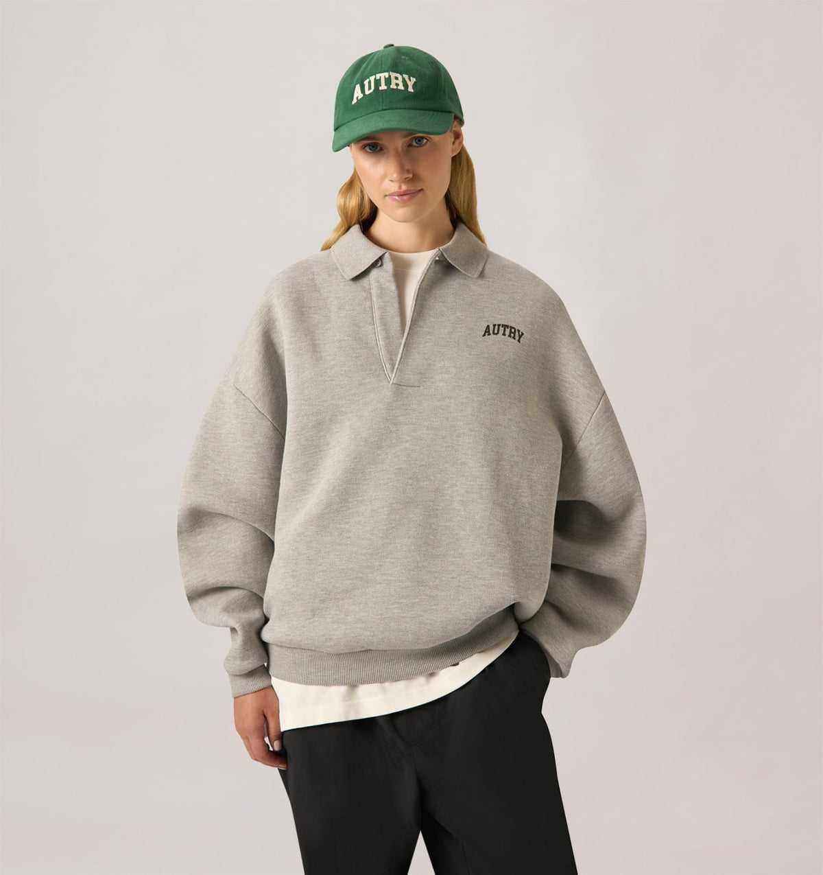 Woman|Man POLO SWEATSHIRT UNISEX