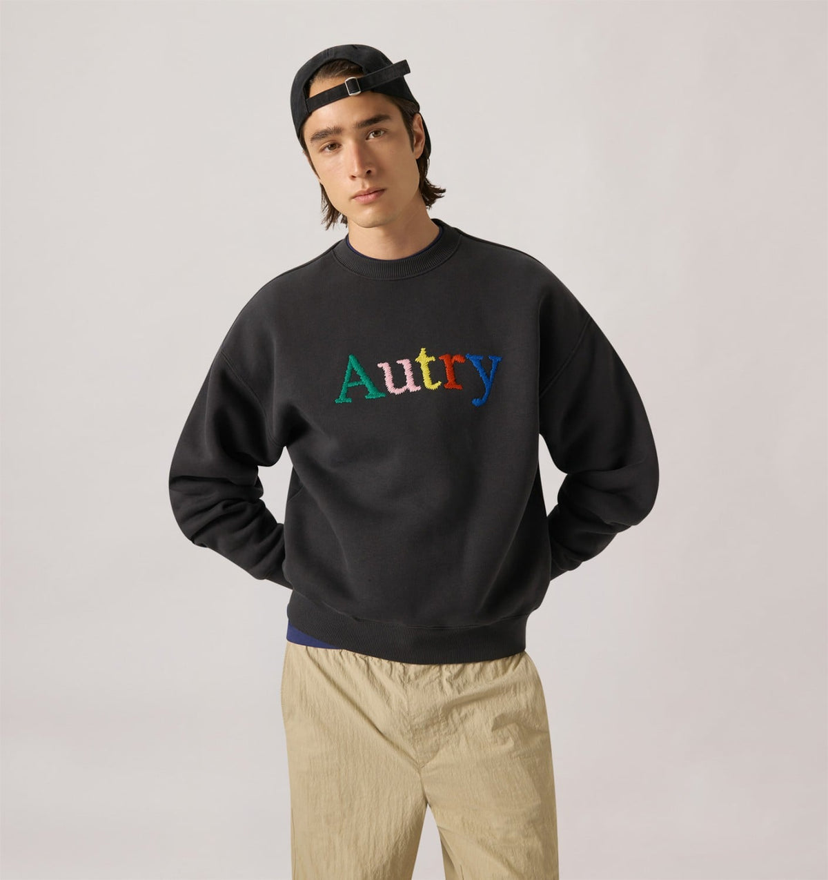 Woman|Man SWEATSHIRT WITH MULTICOLOR LOGO UNISEX