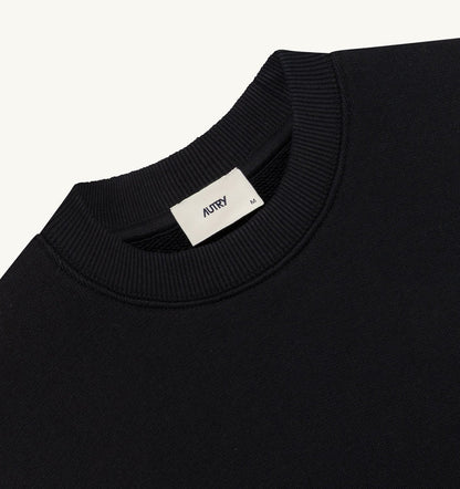 Woman CREWNECK SWEATSHIRT WITH EMBROIDERED LOGO FOR WOMAN