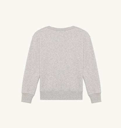 Woman EMBROIDERED LOGO CREWNECK SWEATSHIRT WOMAN