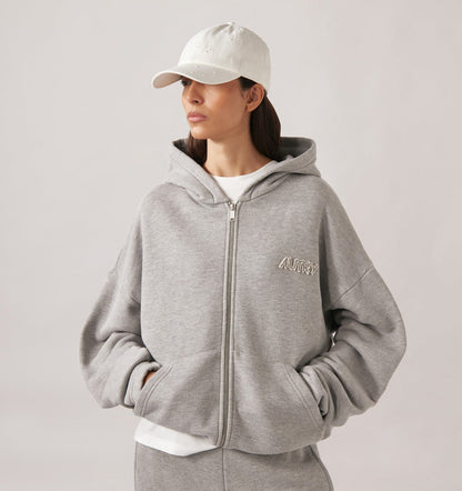 Woman|Man TONAL LOGO FULL ZIP HOODIE UNISEX