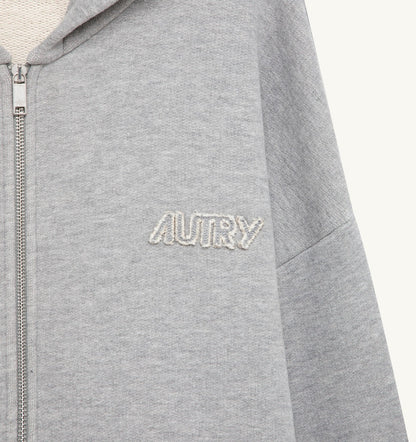 Woman|Man TONAL LOGO FULL ZIP HOODIE UNISEX