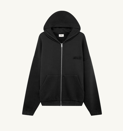 Woman|Man TONAL LOGO FULL ZIP HOODIE UNISEX