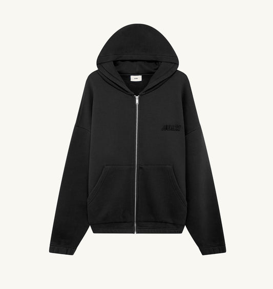 Woman|Man TONAL LOGO FULL ZIP HOODIE UNISEX