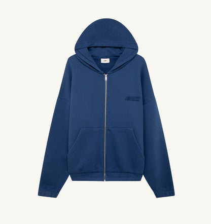 Woman|Man TONAL LOGO FULL ZIP HOODIE UNISEX