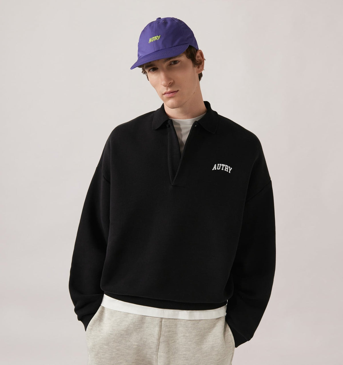 Woman|Man COLLEGE POLO SWEATSHIRT UNISEX