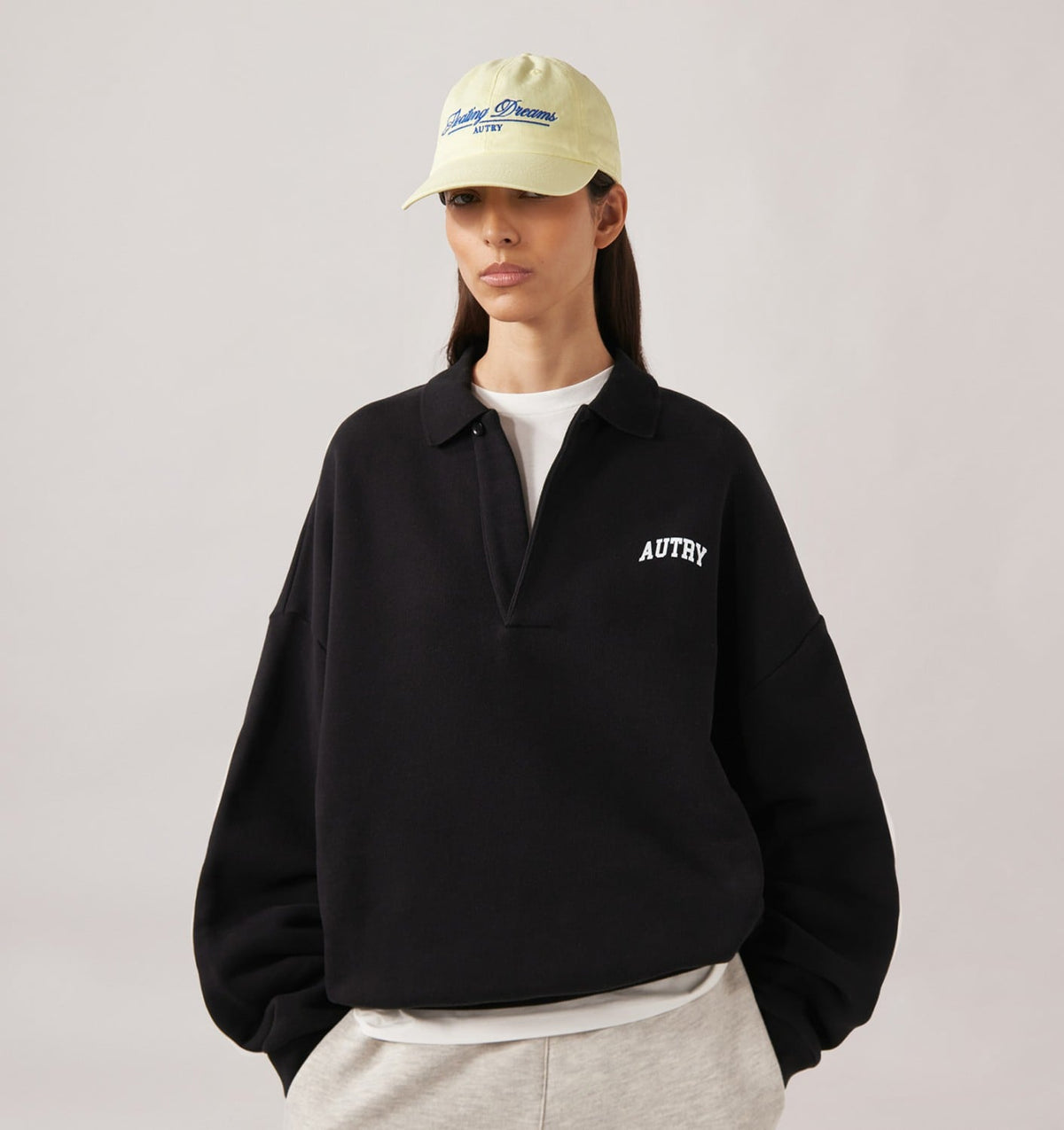 Woman|Man COLLEGE POLO SWEATSHIRT UNISEX